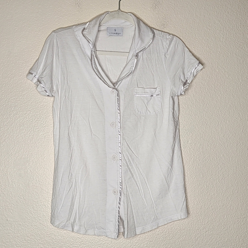 Cosabella White PJ Set S